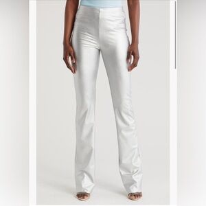NWT Bootcut Faux Leather Pants Naked Wardrobe